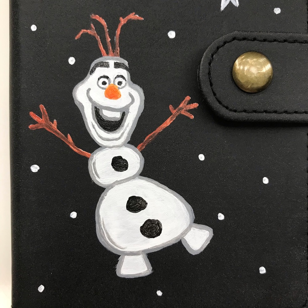 Frozen Olaf Handpainted Mini Notepad - Picture 2 of 6
